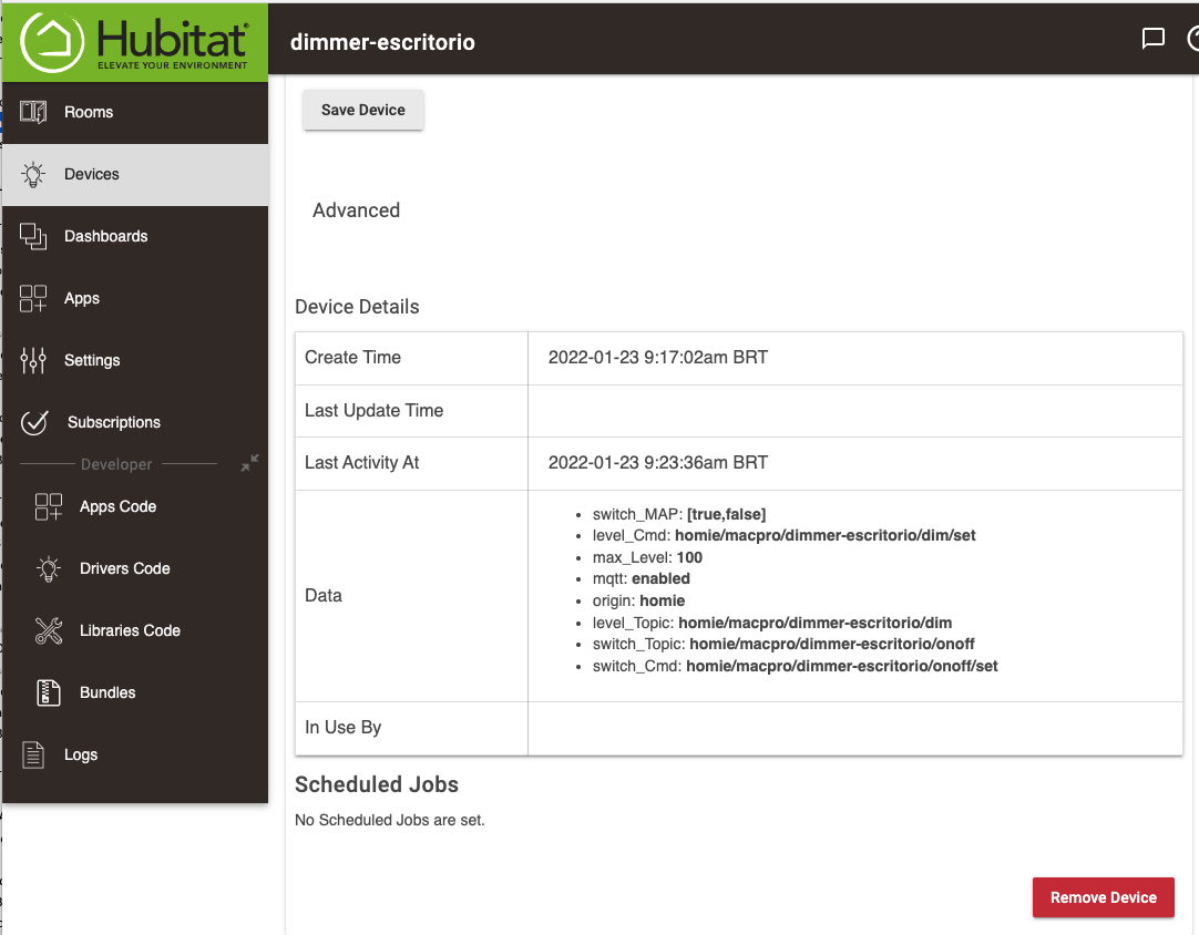 device auto-created (3 of 3)