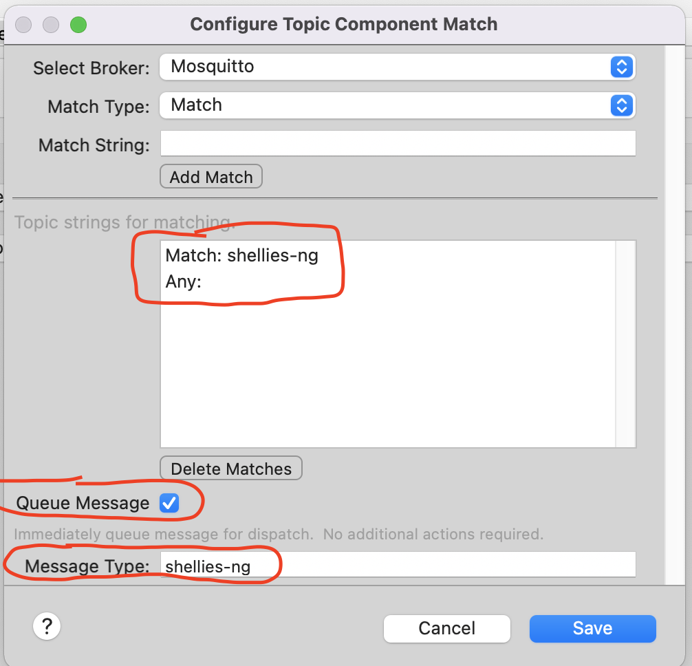 trigger config