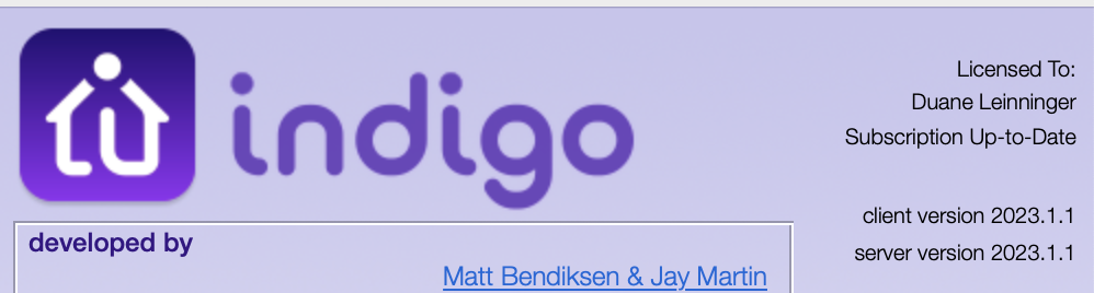 Indigo version