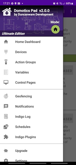 Domotics Pad version
