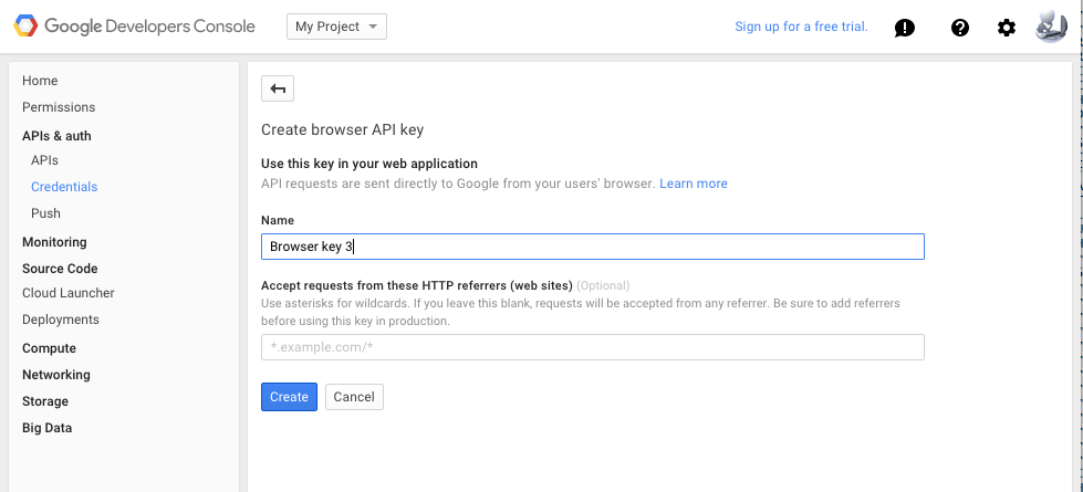 Browser Key
