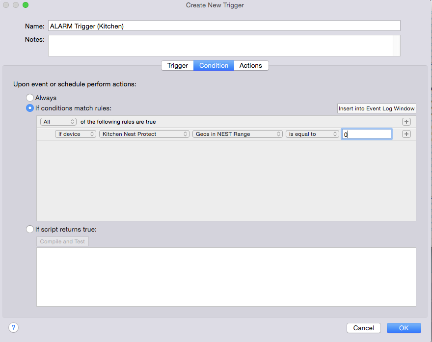 iFindStuff Condition
