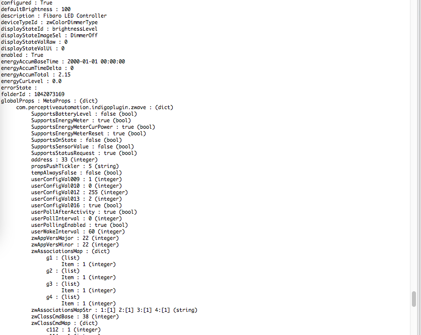 Typical Output