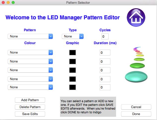 LED Manager Pattern Generator