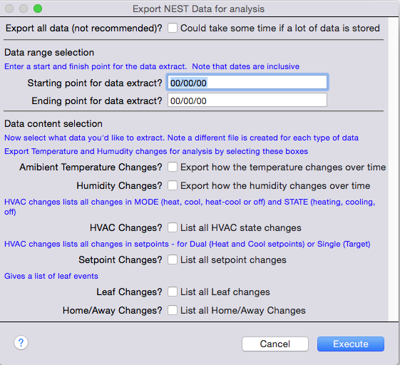 Export to CSV