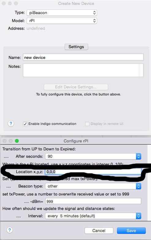 rPi settings