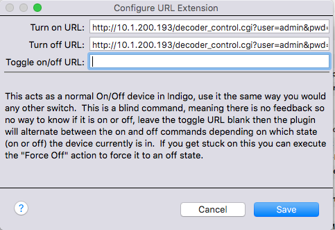 New URL Toggle Device