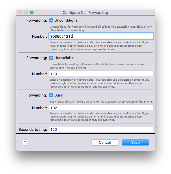 Call Forwarding