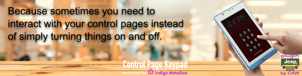 Control Page Keypad